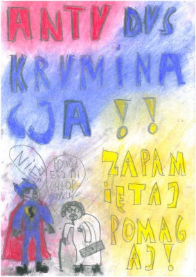Plakaty antydyskryminacyjne wykonane przez uczniów z klasy 6A z SP nr 32 w Warszawie: