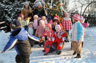 Wigilia u Radosnych Maluchów w 2010 roku