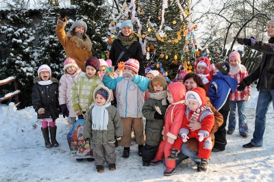 Wigilia u Radosnych Maluchów w 2010 roku