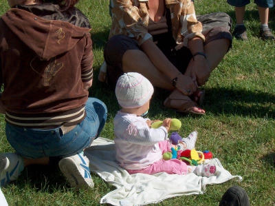 Ostatnia w tym przedszkolnym roku wycieczka Radosnych Maluchów na koniki.