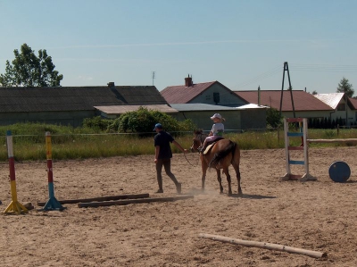 Ostatnia w tym przedszkolnym roku wycieczka Radosnych Maluchów na koniki.