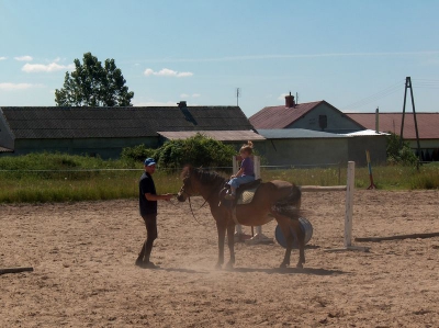 Ostatnia w tym przedszkolnym roku wycieczka Radosnych Maluchów na koniki.