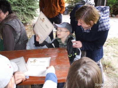 Radosne Maluchy na konikach 2008r.