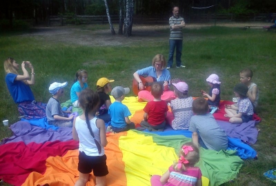 Piknik z okazji Dnia Dziecka w Dzikim Zakątku