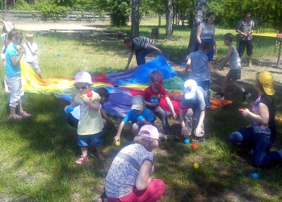 Piknik z okazji Dnia Dziecka w Dzikim Zakątku