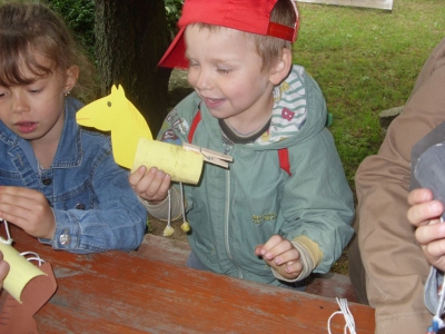 Radosne Maluchy na koniach