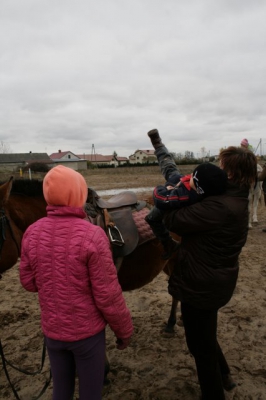 Radosne Maluchy na konikach - oczami dziecka